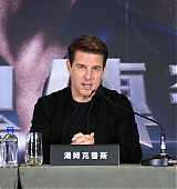 Tom Cruise at The Mummy Press Conference