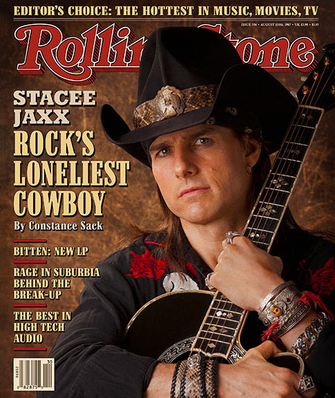 Rolling Stone fake cover shown in the movie
